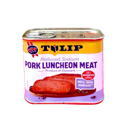 NON-HALAL Tulip Premium Pork Luncheon Meat Less Sodium 340g