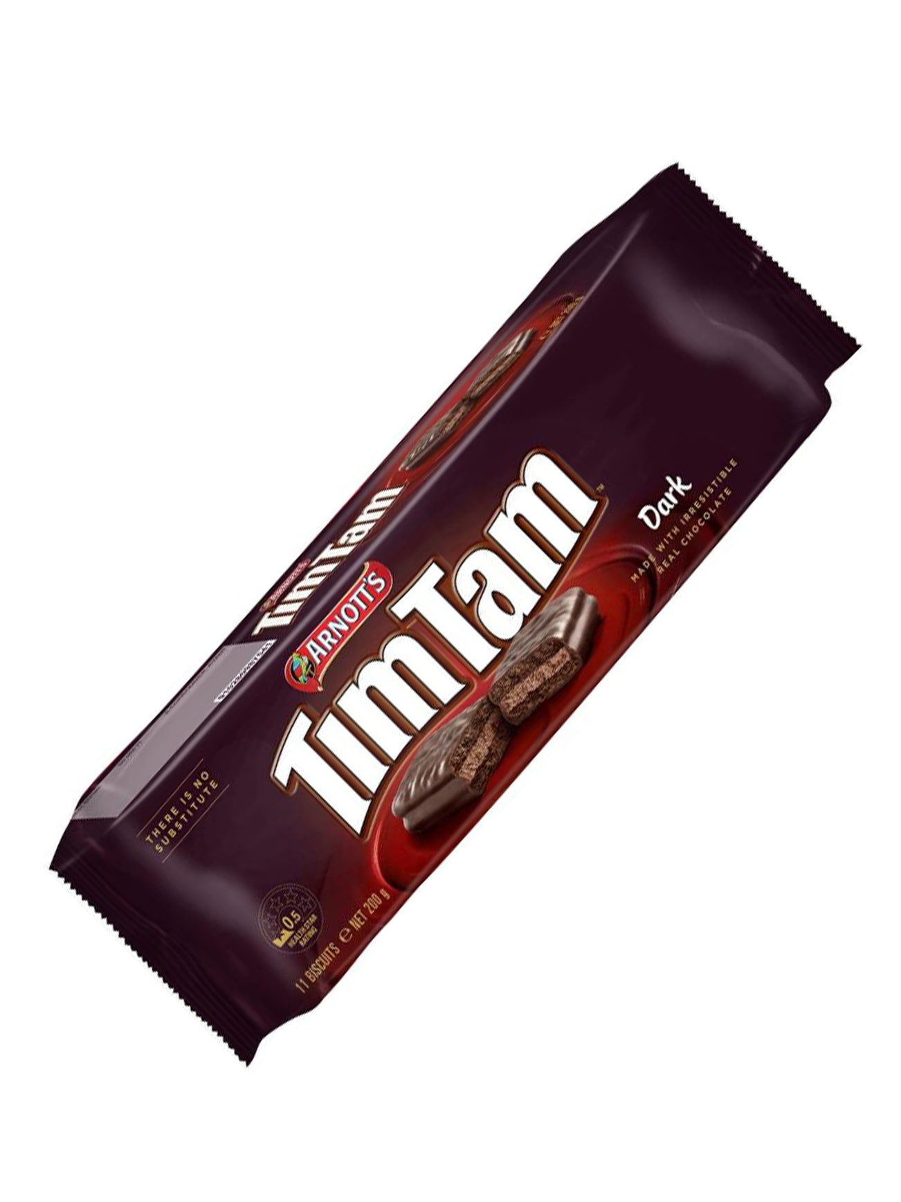 1631708628423_3349_8cd4180a-dfb6-4146-b79a-ec0bc41ce35d ARNOTTS CHOC TIM TAM CLASSIC DARK 200G - Image 1