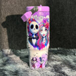 Sally x Jack Skellington 40oz Tumbler 🚢Free Shipping🚢 - Image 20