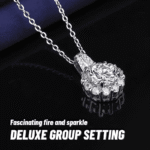 🔥🔥S925 Sterling Silver zircon Sunflower Pendant Necklace - Image 4