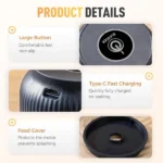 Electric Garlic Chopper.Mini Portable Veggie Chopper - Image 4