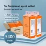 【Box packaging 6 PACKS】5400 Sheets 4 Ply Facial Tissue Deluxe Comfort Tissue Tuala kertas dinding gantung - Image 9