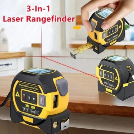 📏Limited time new product experience📏 3 in 1 Laser Measuring Tape