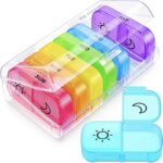 AM PM Weekly Pill Organizer – Travel-Friendly. Large Capacity & BPA-Free - Image 8