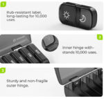 AM PM Weekly Pill Organizer – Travel-Friendly. Large Capacity & BPA-Free - Image 3