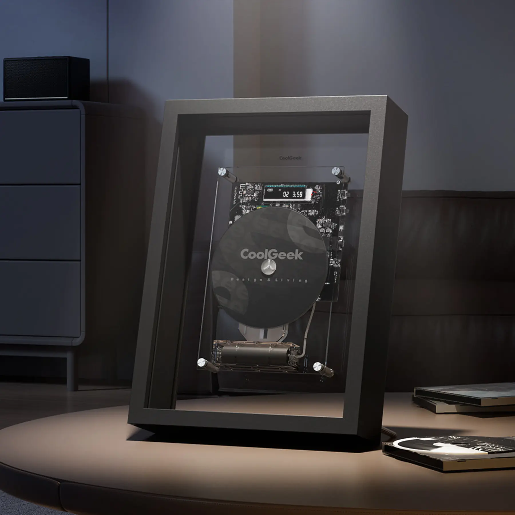 0069a283187549a9b52cf18180a85aad.webp M1 Retro CD player - Image 1