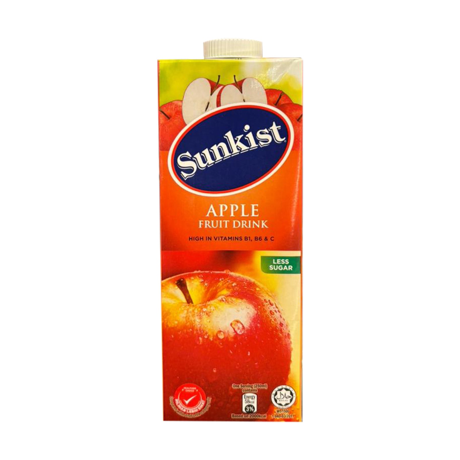 000655-1-1 Sunkist Apple Juice 1L - Image 1