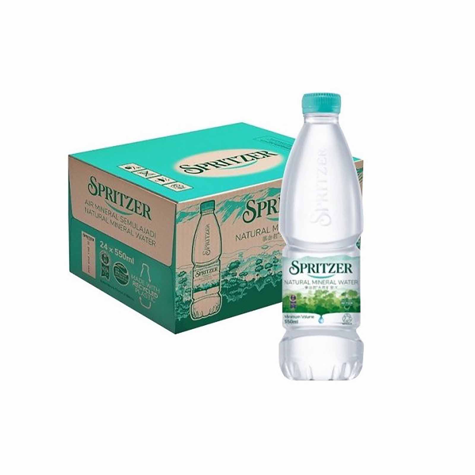 026606-C-24-1 Spritzer Mineral Water 550ml - Image 1
