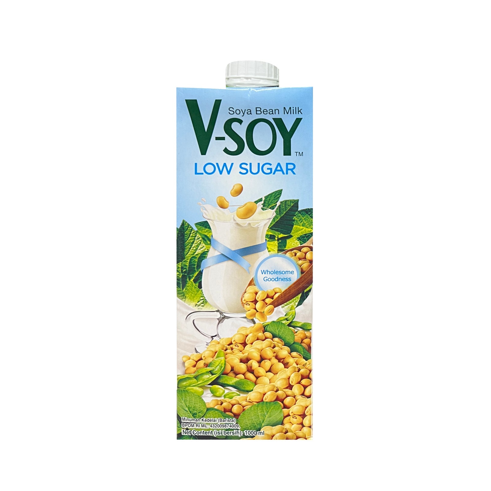 143935-1-1 V-Soy UHT Soy Milk (Low Sugar) 1L - Image 1