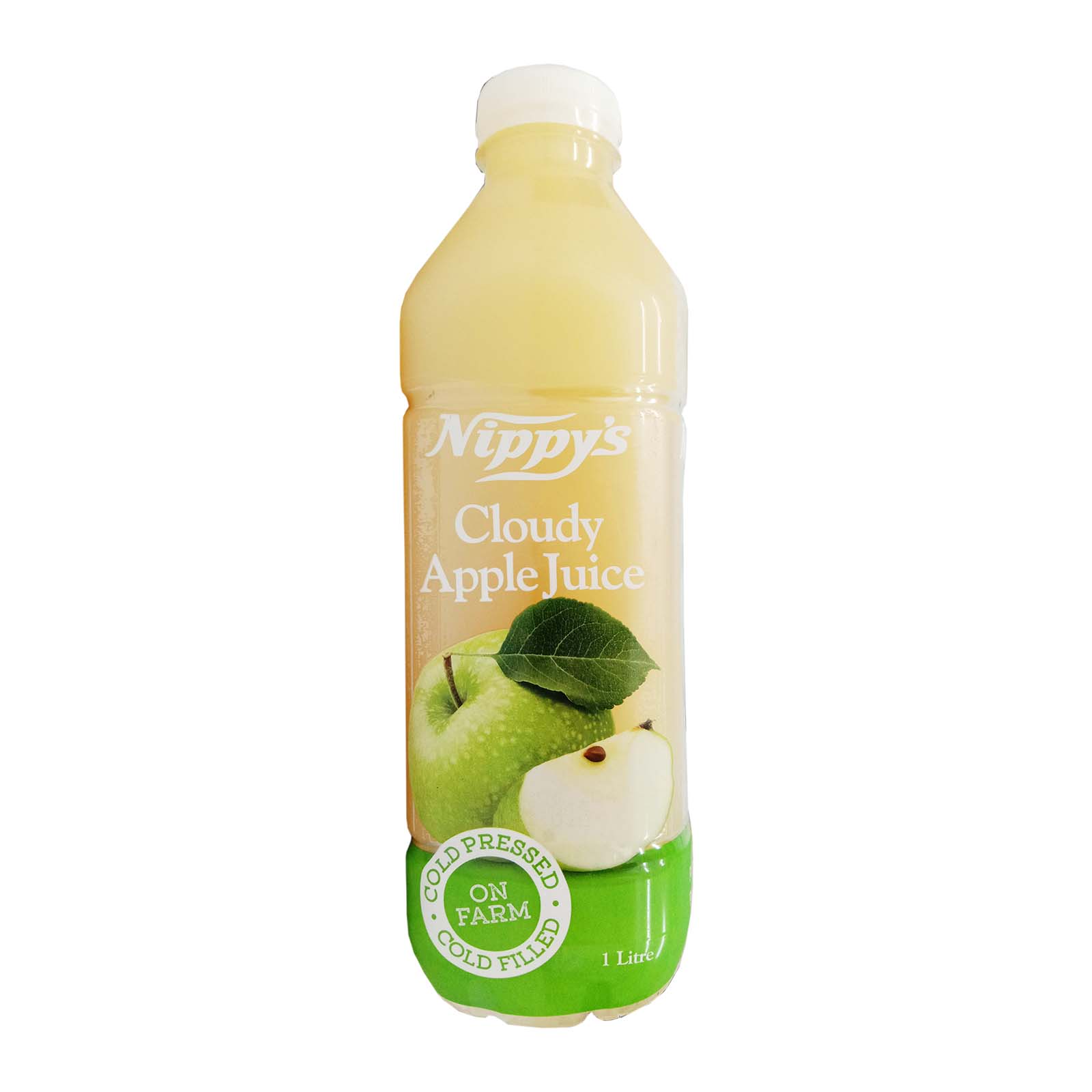 153206-1-1 Nippys Cold Pressed Juices Cloudy Apple 1L - Image 1