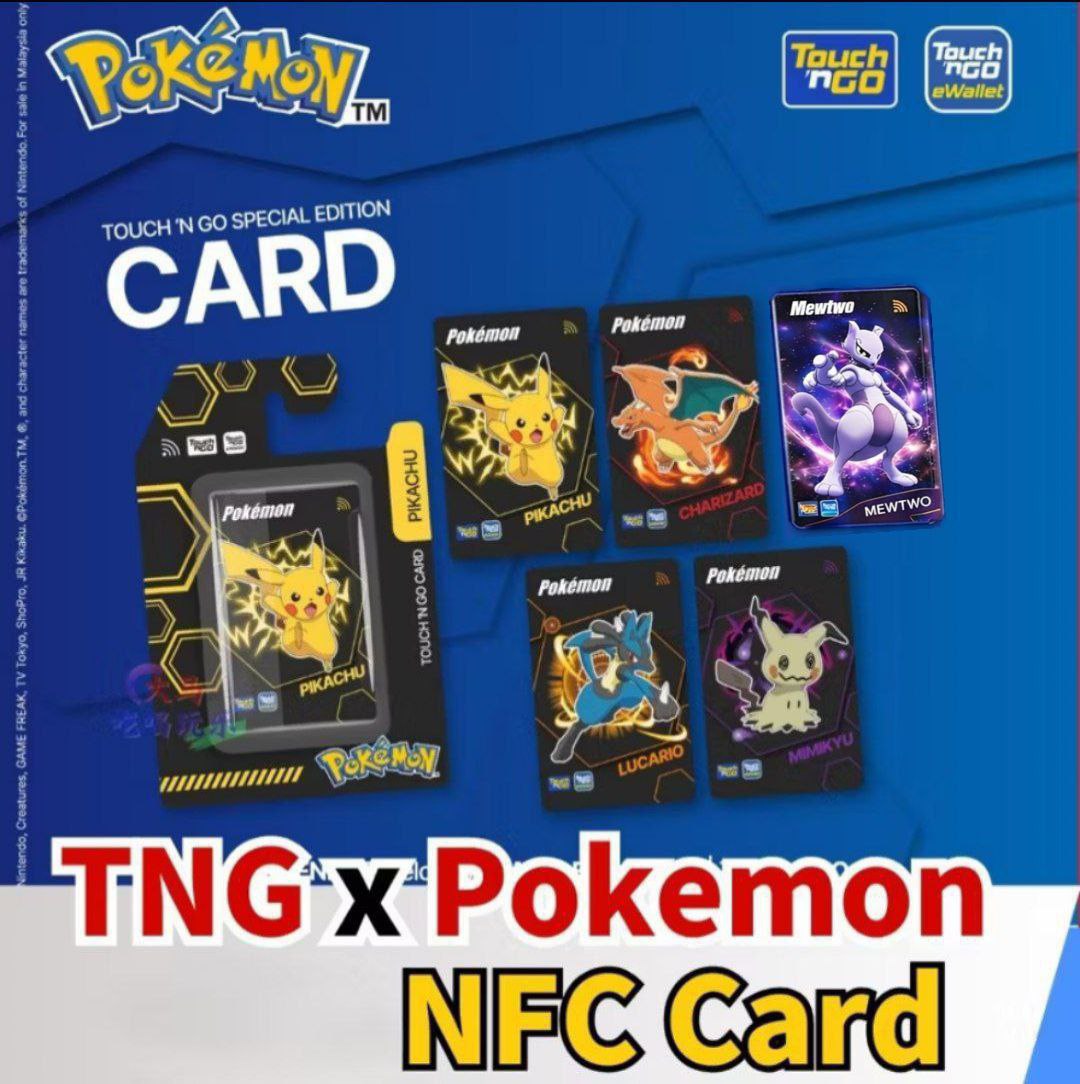 6052955921052274123 Touch 'n Go Pokémon Special Edition Cards(LED) - Image 1
