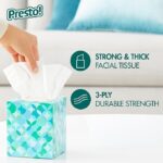 Presto! Ultra-Soft 3-Ply Premium Facial Tissues, 1188 Count (18 Packs of 66), (Packaging May Vary) - Image 4
